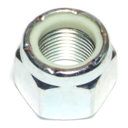 Midwest Fastener Nylon Insert Lock Nut, 3/4"-10, Steel, Grade 2, Zinc Plated, 20 PK 03656
